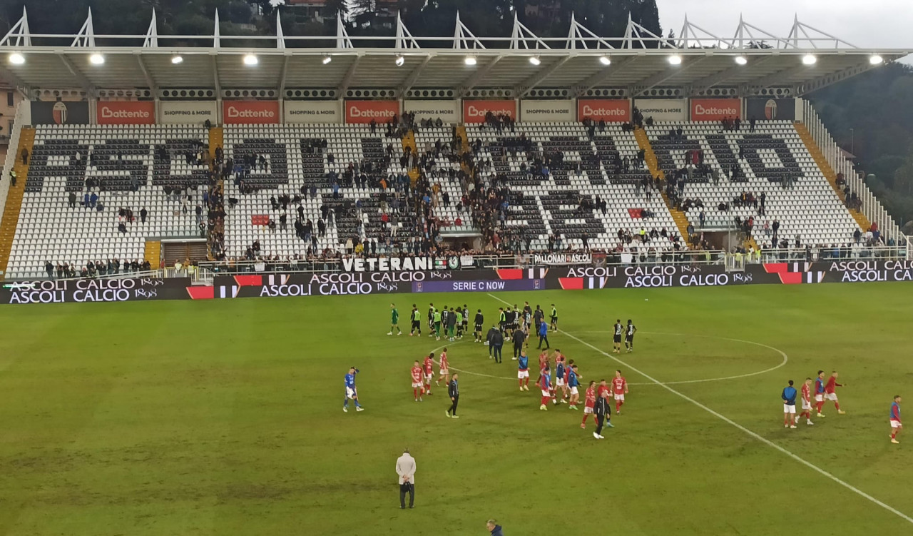 Ascoli-Perugia 0-1, la situazione precipita: al “Del Duca” passa anche il Grifo, sesto ko su dieci partite