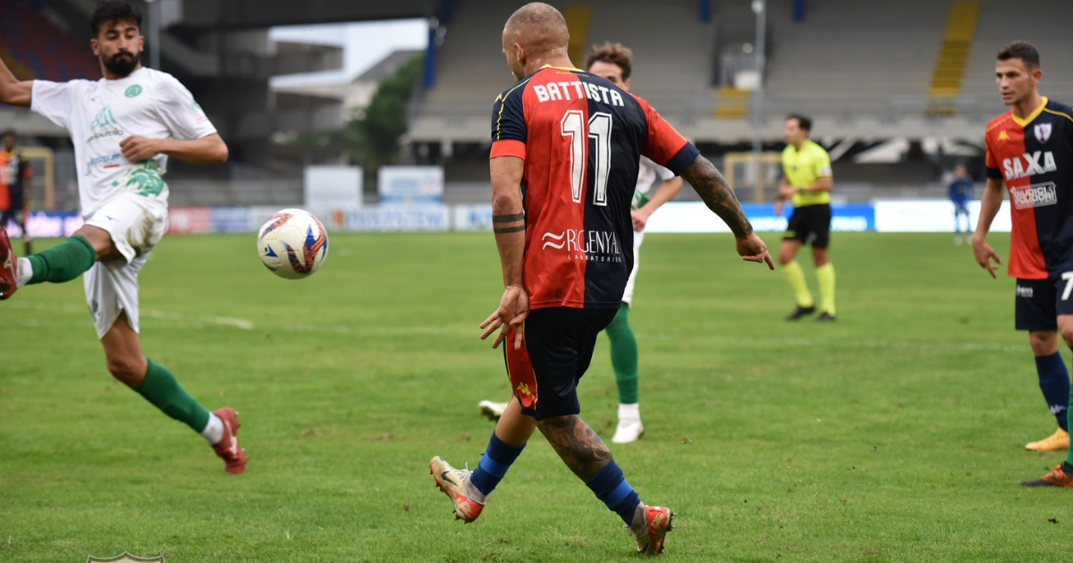 Samb a Isernia per vincere: Palladini lo fece due volte e conquistò il campionato
