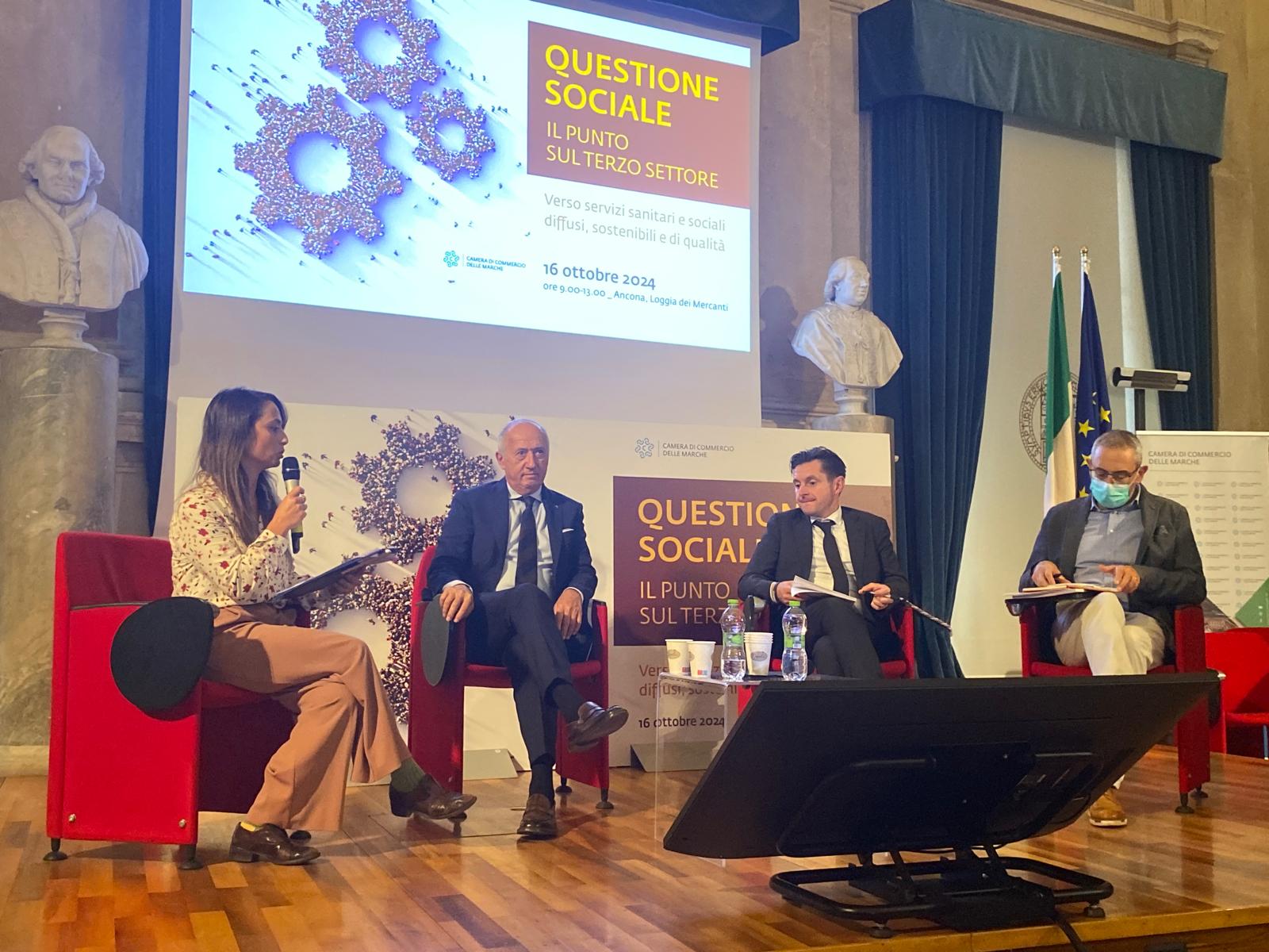 Economia Sociale, Sanità territoriale e Lavoro di qualità al centro dell’incontro organizzato da Camera Marche