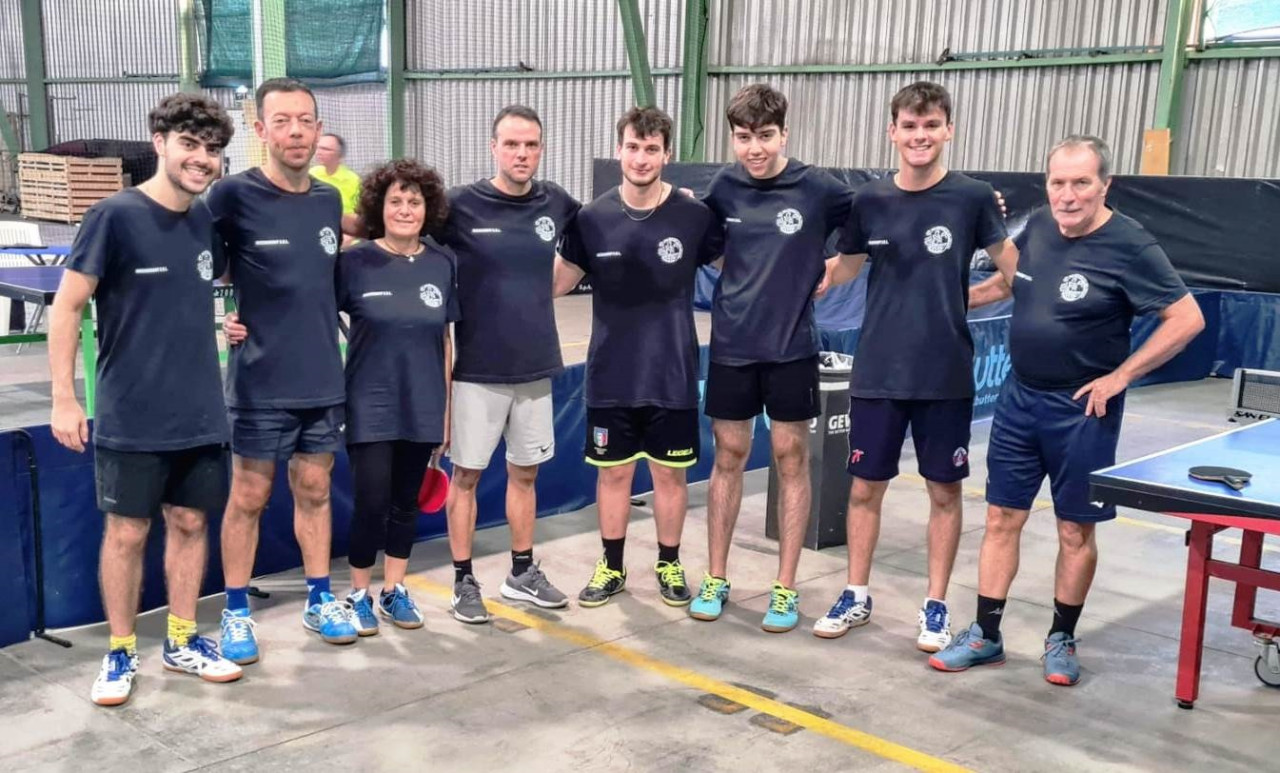 A San Benedetto riparte il Tennis Tavolo: vittoria per 7-0 contro il Corridonia