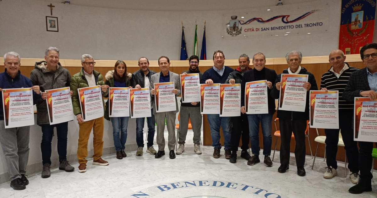 Centrale di stoccaggio gas, «altissimo il rischio che si faccia, San Benedetto dice no»