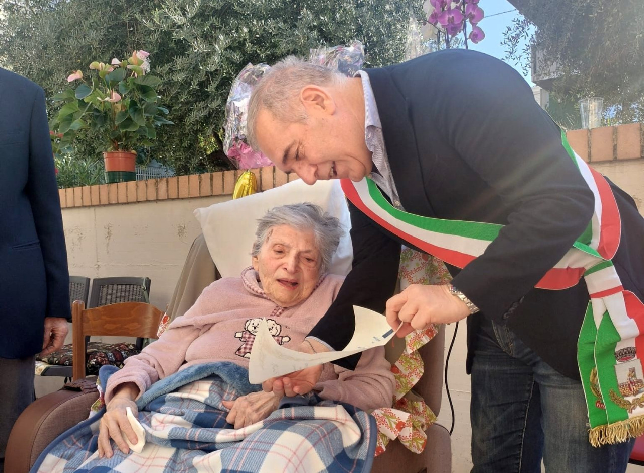 Antonietta Liberati ha compiuto 100 anni