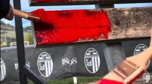 L’Ascoli Calcio in campo contro la violenza sulle donne