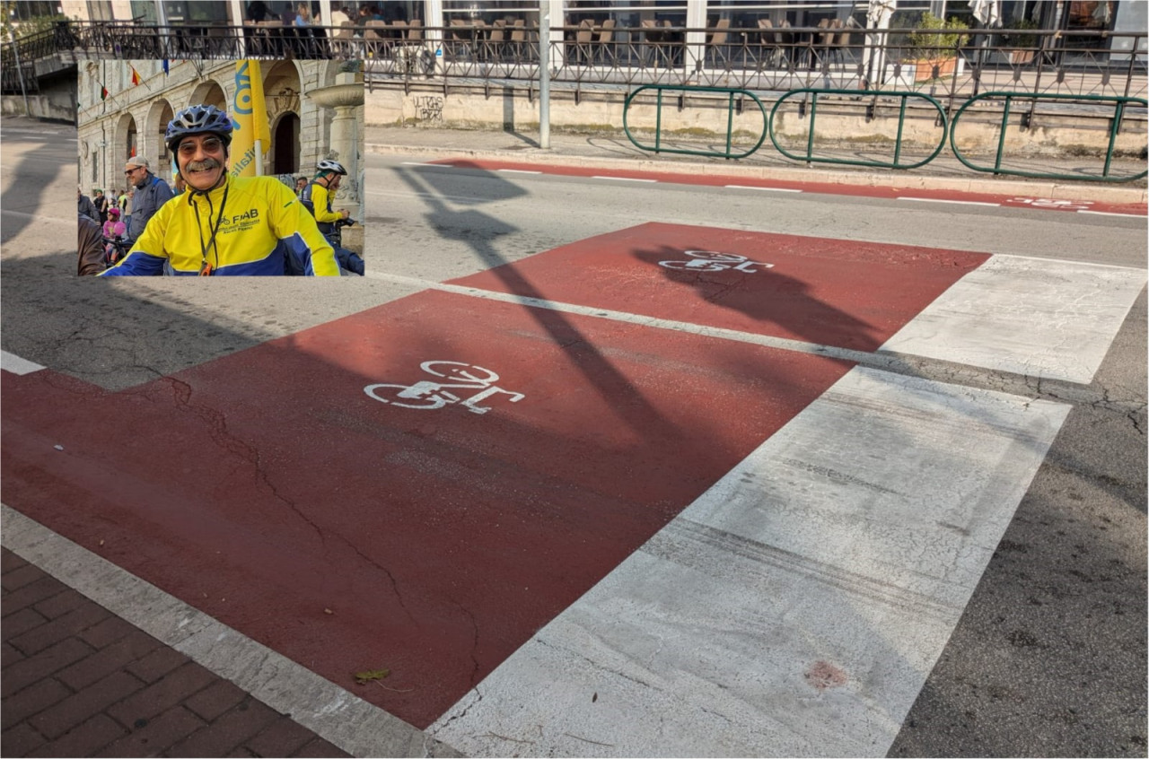 Nuove corsie ciclabili a Porta Maggiore, il parere di Calcinaro (Amici della Bicicletta): «Grande passo avanti per la città»
