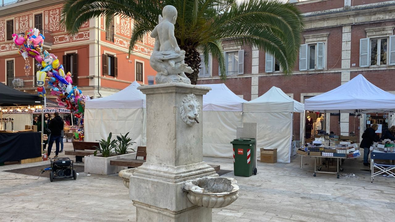 Restaurata la Fontana dell’Angioletto