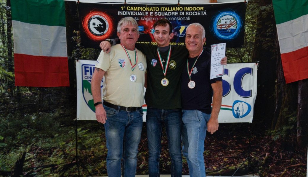 Tiro con l’arco, medaglia d’oro per Daniel Pizzingrilli nella categoria Storico Libero
