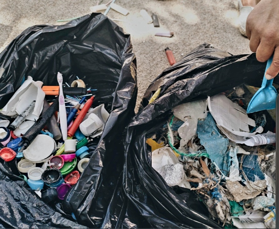 “Plastic free” al lavoro sulla spiaggetta del Castellano