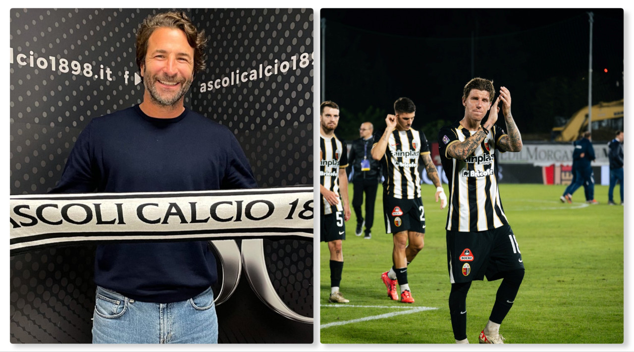 Sforzini nuovo club manager dell’Ascoli, Corazza: «Manca la vittoria, ma la strada è giusta»