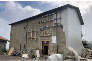 Post sisma, riparazione per la chiesa di San Michele Arcangelo Post sisma, riparazione per la chiesa di San Michele Arcangelo