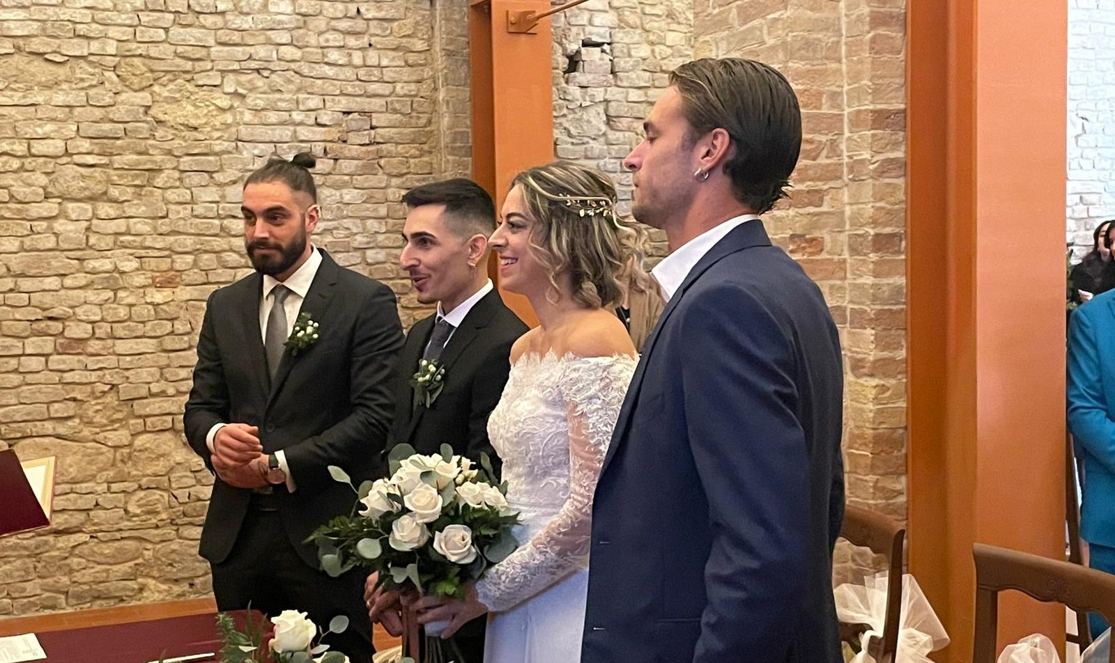 Giorgio Romano e Ludovica Eleuteri coronano il loro sogno <span> (Foto)