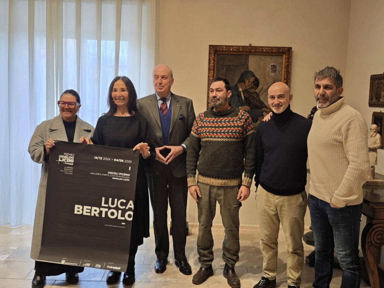 Il premio “Osvaldo Licini by Fainplast” al milanese Luca Bertolo