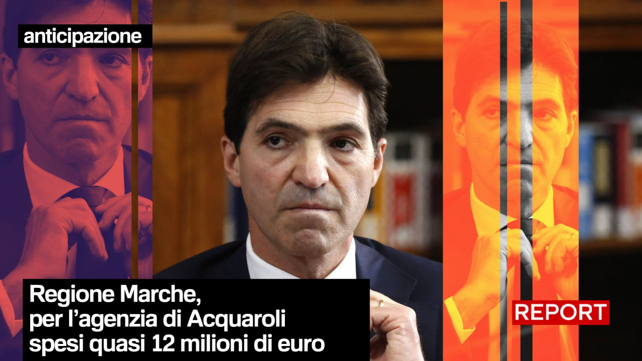 Il caso Atim finisce su Report, Acquaroli: «La gestione non riguarda il presidente»