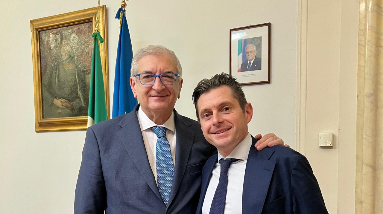 Rigenerazione ex Carbon, incontro a Roma tra il sindaco Fioravanti ed il ministro Foti