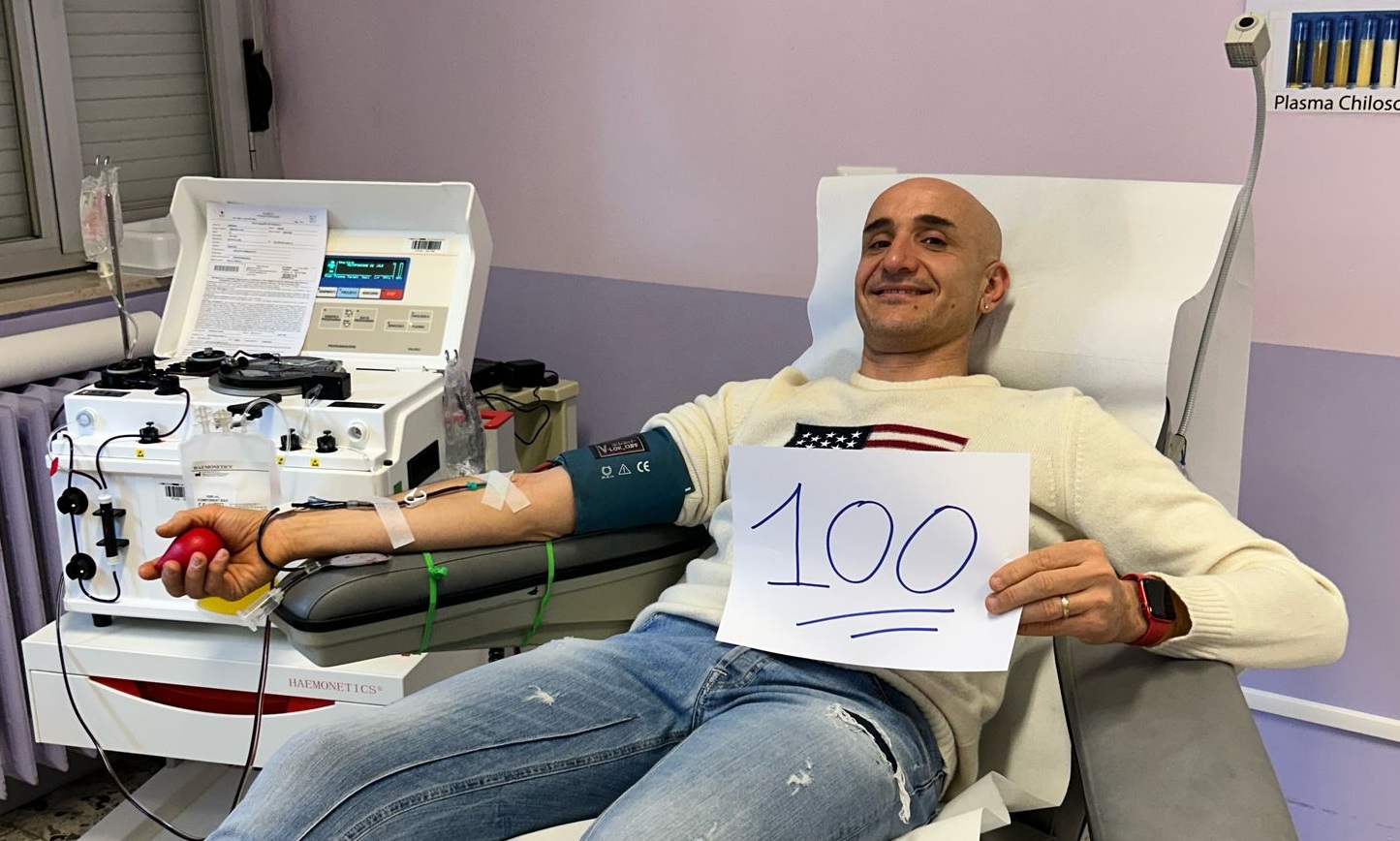 Mister “100 donazioni Avis”, Gianni Terrenzi e lo spirito del volontariato: «C’è tanto bisogno di sangue»