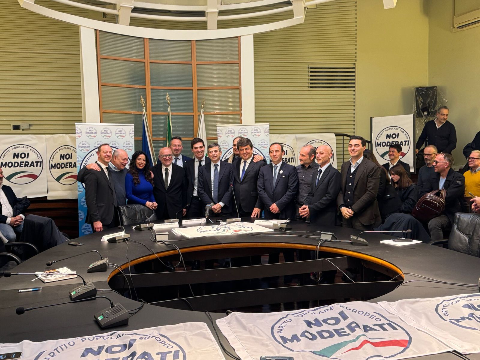Nasce il gruppo consiliare Noi Moderati in Regione, Lupi: «Sostegno ad Acquaroli»