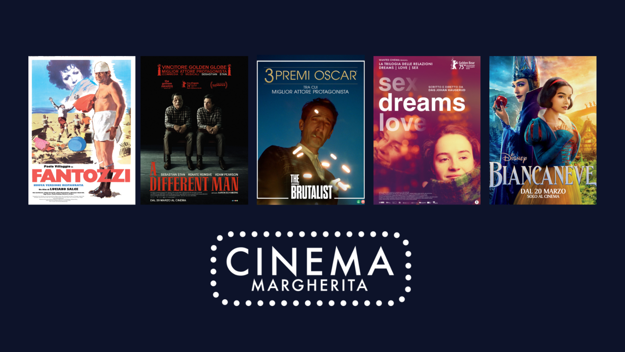 Cinema Margherita, settimana di grandi film
