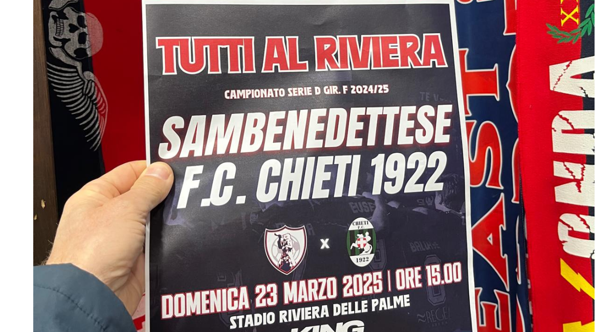 Samb, tifoseria in mobilitazione: obiettivo quota 7 mila, da Chieti attesi in 500