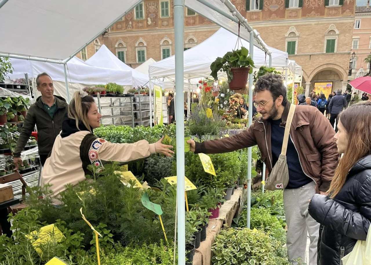Piazza del Popolo giardino a cielo aperto: weekend dedicato al mondo dei fiori, della natura e dell’artigianato creativo