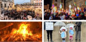 Dai Vlurd ai moccoli fino alle maschere ascolane, Carnevale (col sole) al rush finale