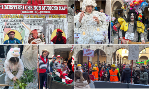 Il sole sorride al Carnevale di Ascoli che chiude con la sua travolgente allegria <span> (Foto e video)