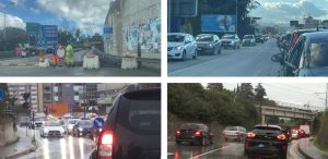 Chiusura della superstrada e disagi, giornata campale
