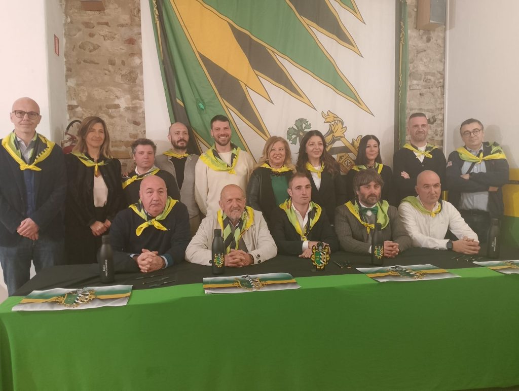 Adalberto Rauco nuovo cavaliere di Porta Maggiore: «Darò il massimo per vincere la Quintana» <span> (Video e foto)
