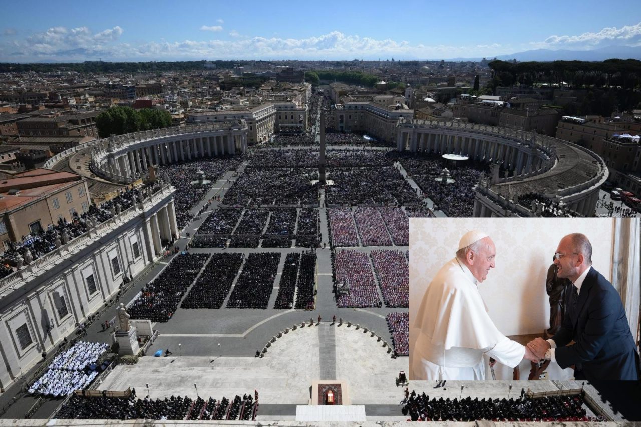 Castelli ai funerali di Papa Francesco: «Non dimenticheremo mai la sua vicinanza alle popolazioni colpite dal sisma»