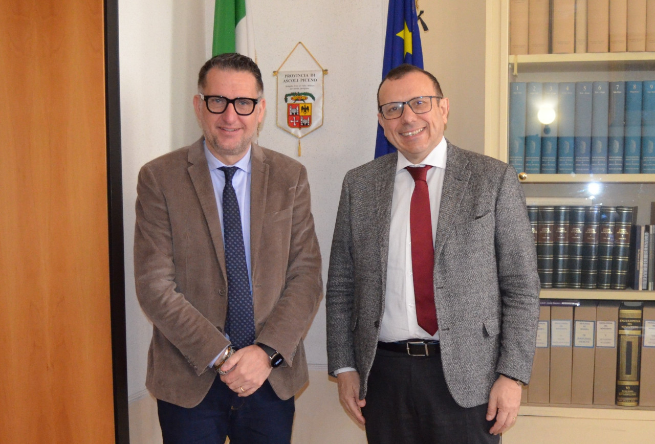 Il presidente della Provincia Loggi ha incontrato il nuovo questore Fusco