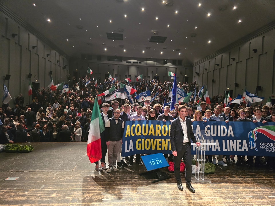 Acquaroli dà la carica ai suoi: «Alle Regionali l’ago della bilancia sarà ciò che abbiamo fatto in questi anni»