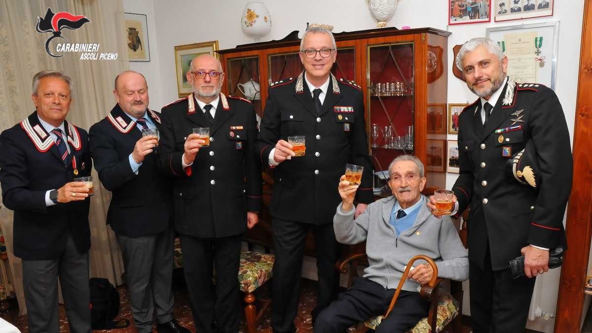 Il brigadiere Guerino Patani festeggia 108 anni: una vita dedicata alla comunità, alla patria e alla famiglia