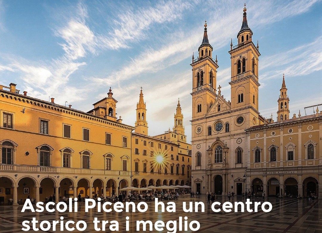«Ascoli è bellissima», ma le immagini sono tarocche