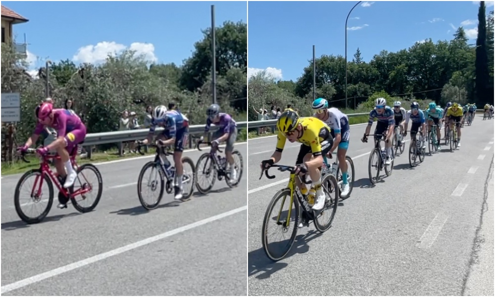 Il Giro d’Italia è passato in città: le bici sfrecciano tra l’entusiasmo degli ascolani <span> (Foto e Video) </span>