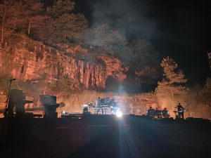 Dardust, musica e magia nella cava di travertino <span> (Video) </span>