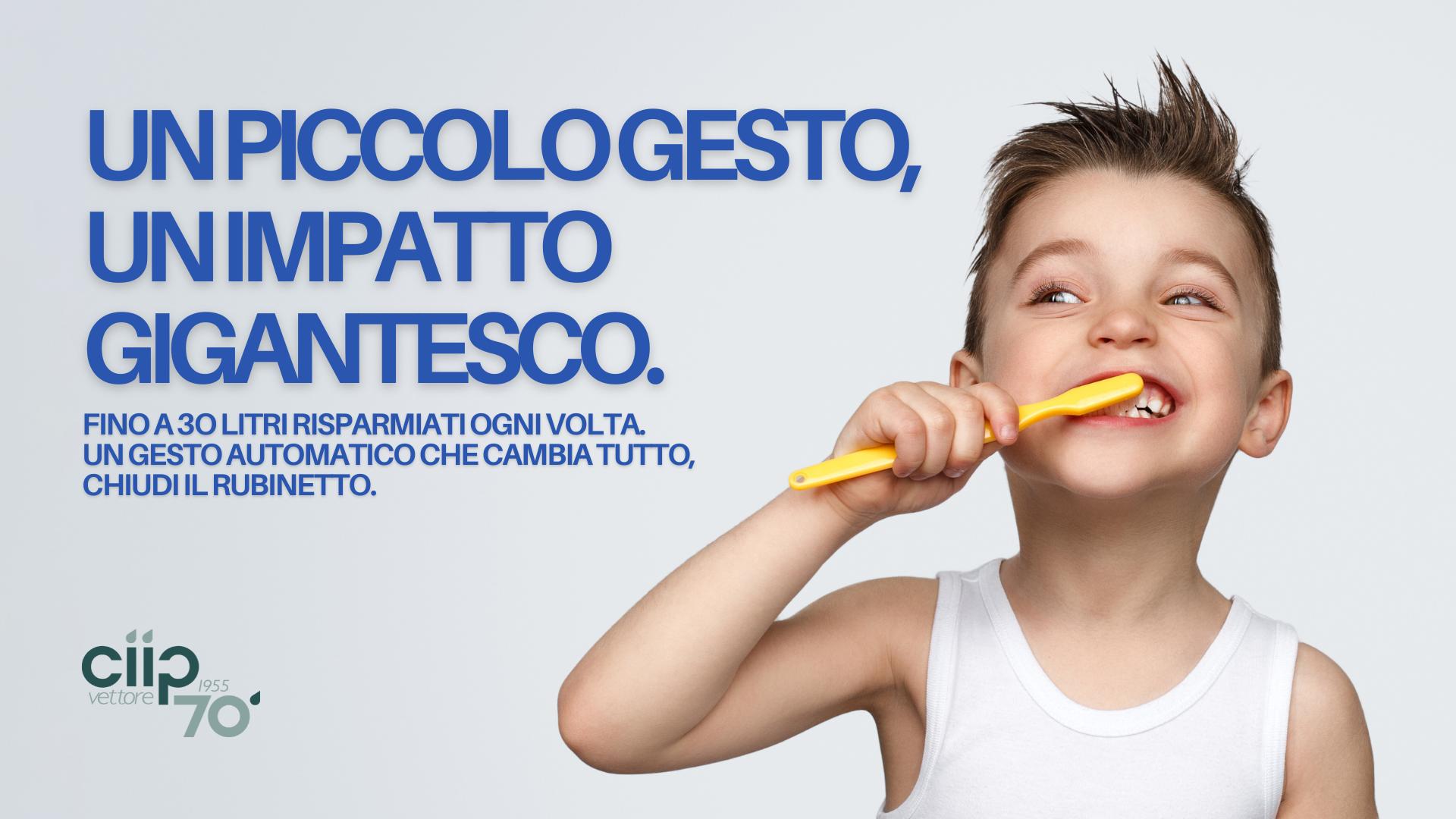 Uso consapevole dell’acqua, parte la campagna di sensibilizzazione della Ciip