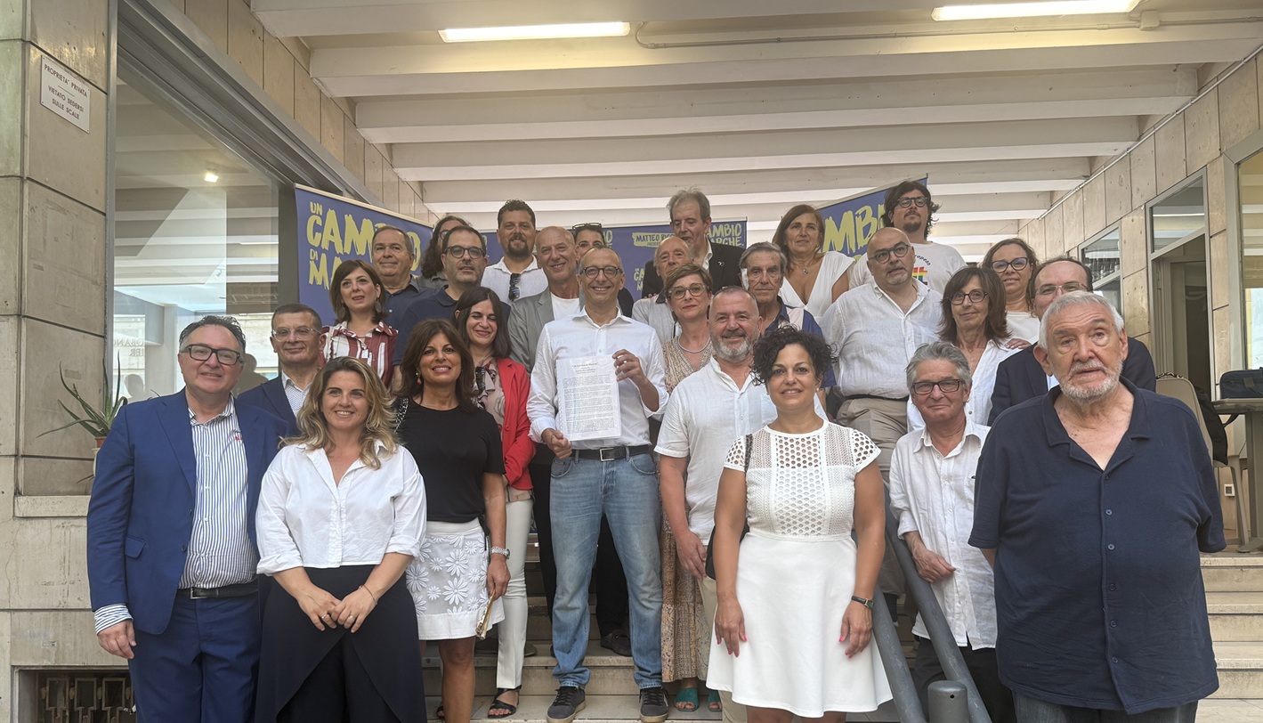 Ricci: «Uniti si vince» Sottoscritto il programma per l’Alleanza del Cambiamento