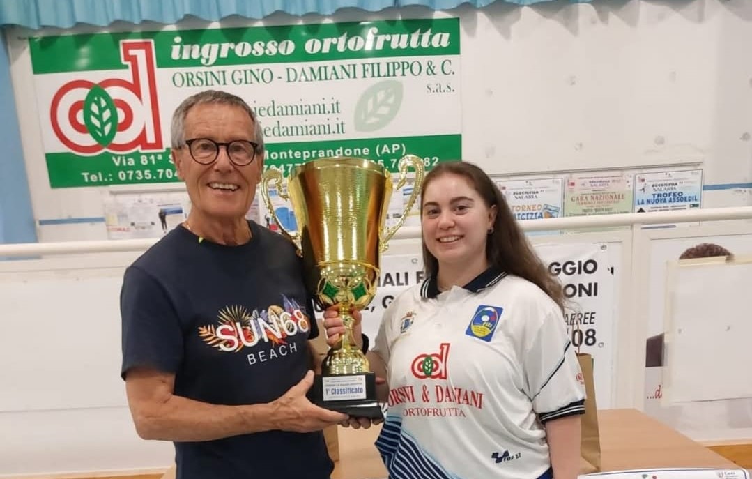 Alla Bocciofila Salaria vittoria per la portacolori di casa Kety Crescenzi