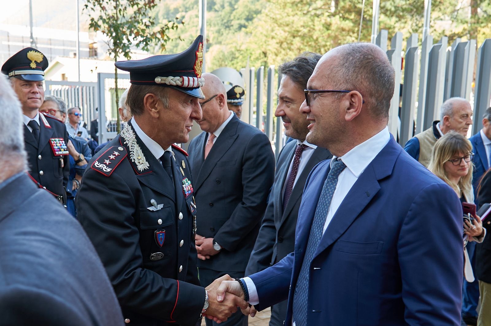 Festa dei carabinieri, Castelli: «Presidio essenziale nell’Appennino centrale»