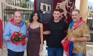 Quintana, Alessia Giantomassi sarà la dama di luglio del sestiere di Porta Romana <span> (Video e foto)