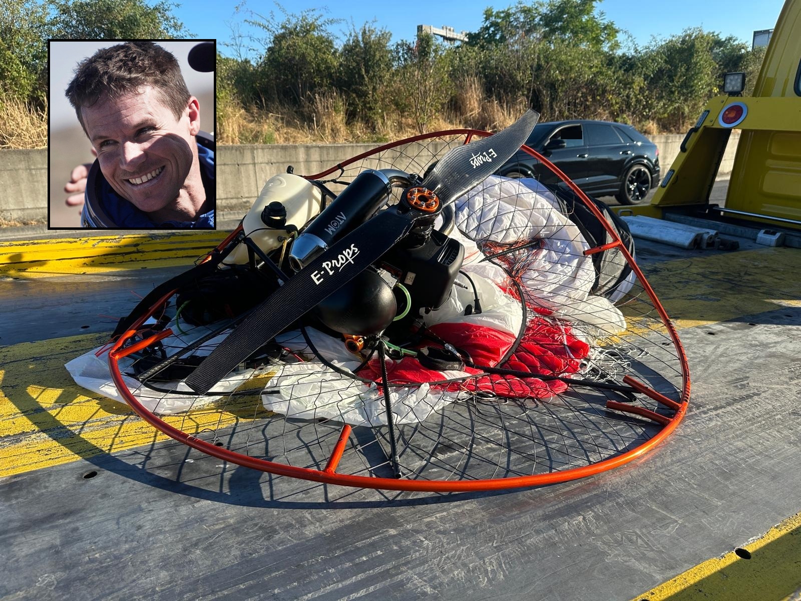 Precipita con il parapendio in una piscina a P.S.Elpidio: muore il noto base-jumper Felix Baumgartner. Forse un malore la causa del decesso