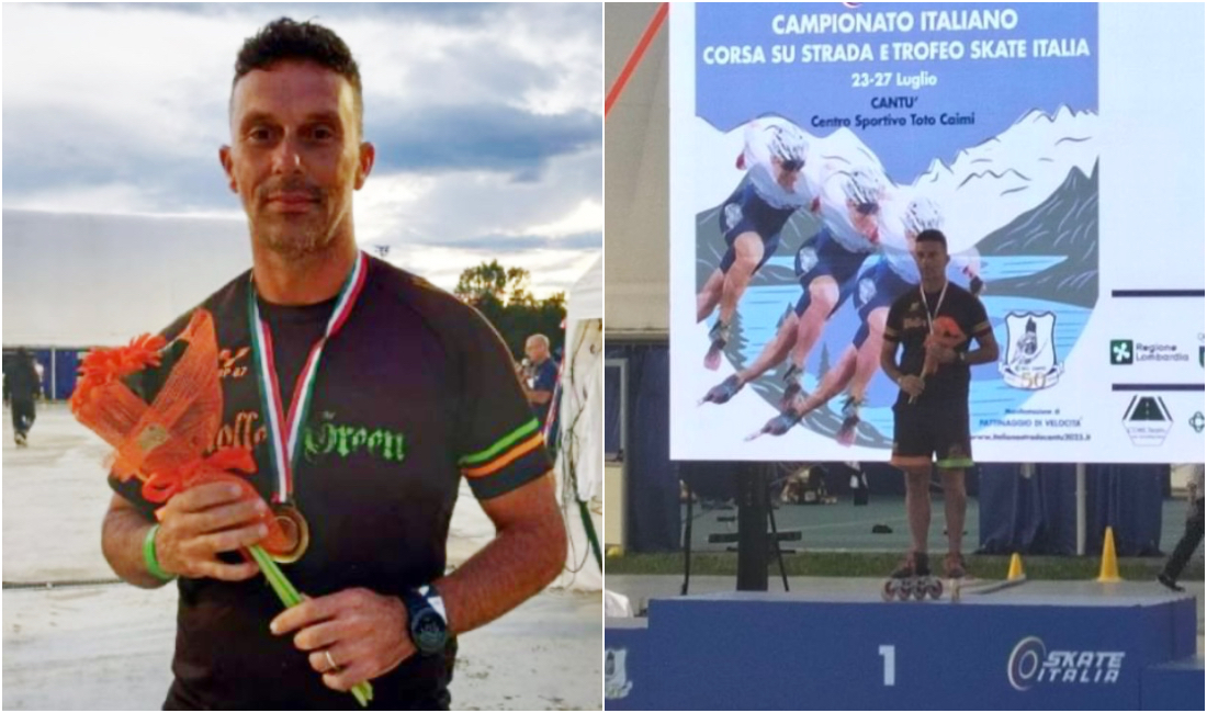 Pattinaggio, Benedetto Ricci della Rollergreen si laurea campione italiano Pattinaggio, Benedetto Ricci della Rollergreen si laurea campione italiano