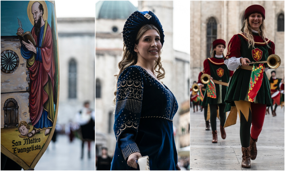 Gli sguardi, i sorrisi, i colori: Quintana, tutti i momenti del corteo <span> Foto </span>