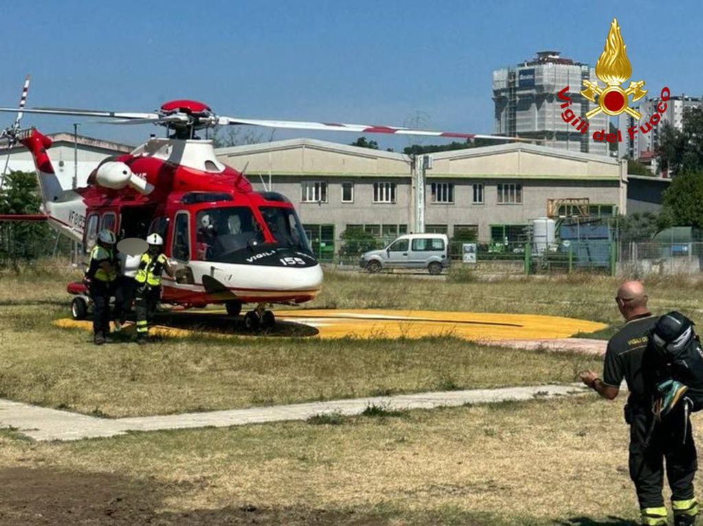 Escursionista ferita sul Monte Sibilla: la recupera l’elicottero dei Vigili del fuoco