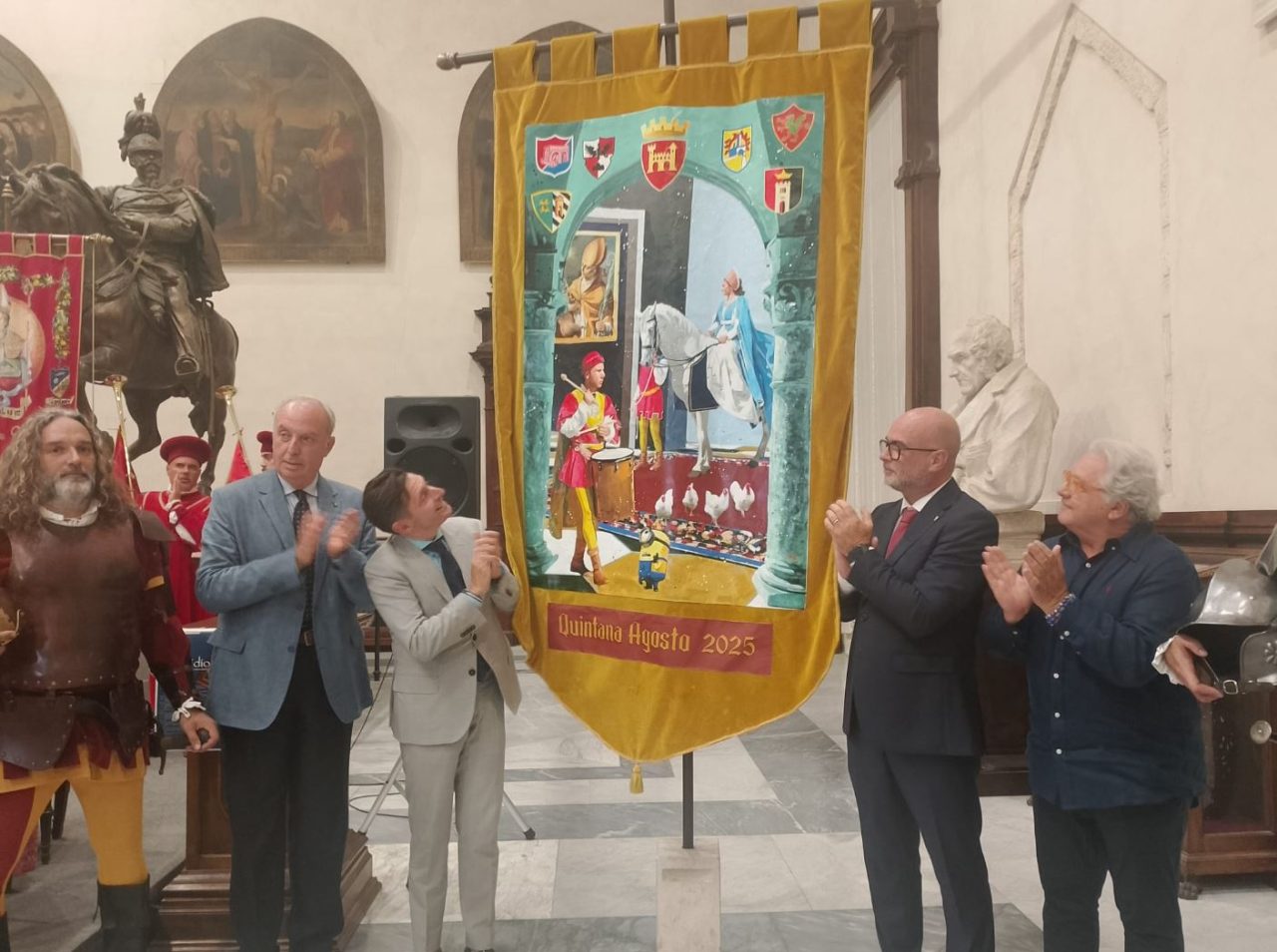 Quintana, al via la cerimonia del Palio di Agosto <span> (Video)