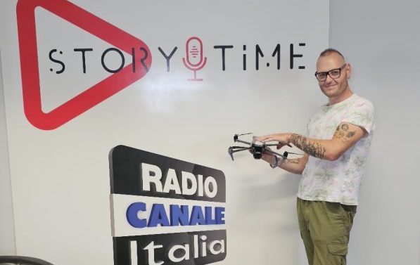 Dal grande schermo alla radio: Mattia Laurenzi ed il suo drone volano sempre più in alto