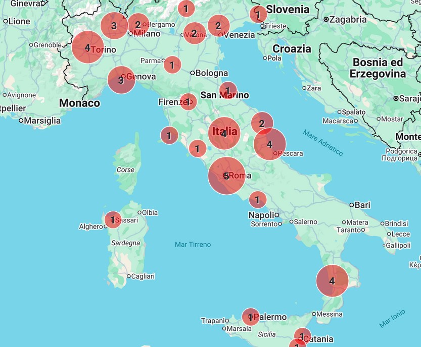 Overdose, i numeri preoccupano: <br> sproporzione nel Centro Italia. <br> Rischio di forniture estremamente pericolose