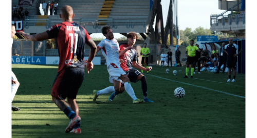 Samb-Carpi 0-1, le pagelle: tanti passi all’indietro, bene Sbaffo