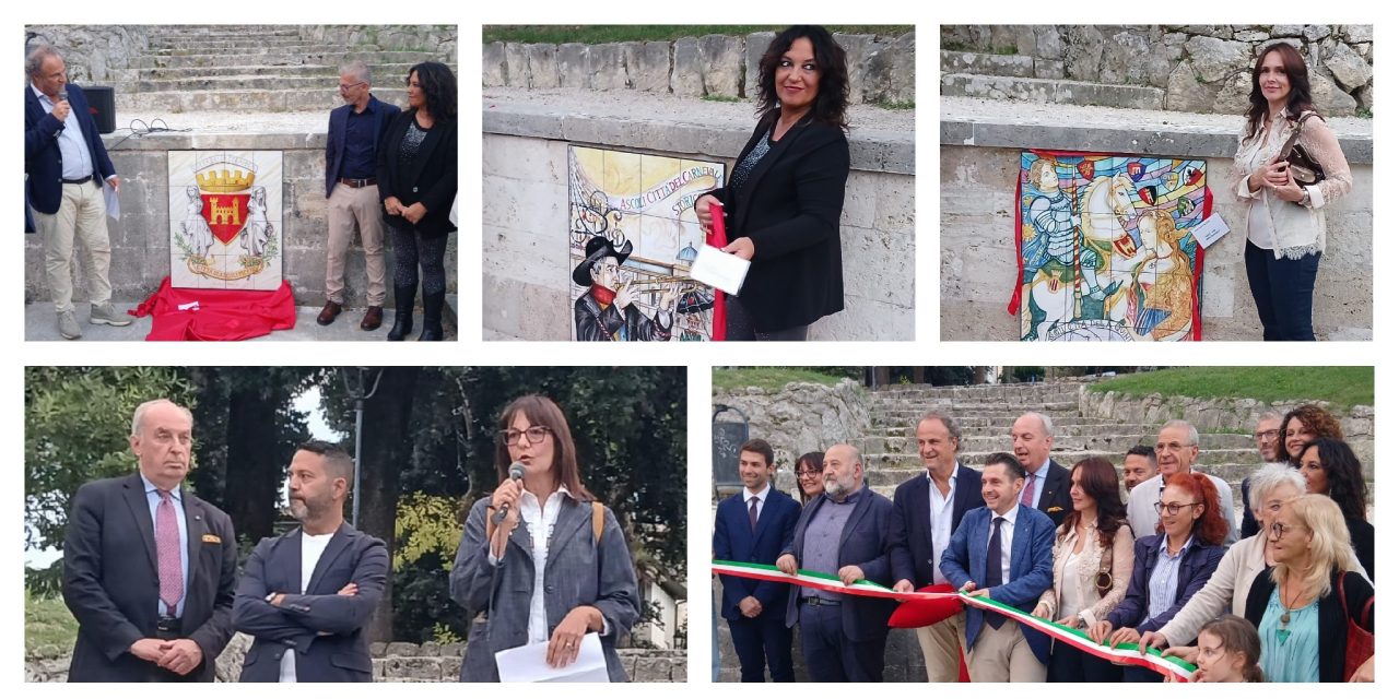 “CeramicAscoli”, svelato il nuovo “viale della ceramica” ai giardini pubblici