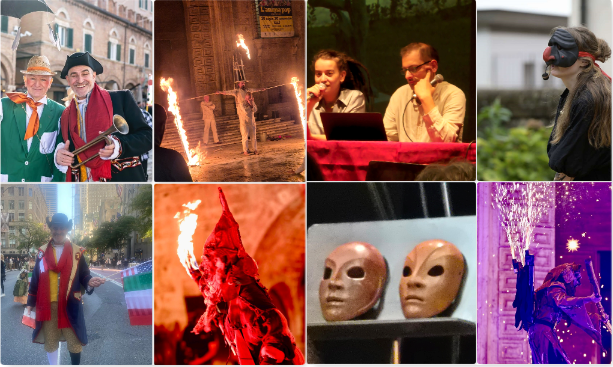 “Miti & Maschere” da tutta Europa con la Compagnia dei Folli
