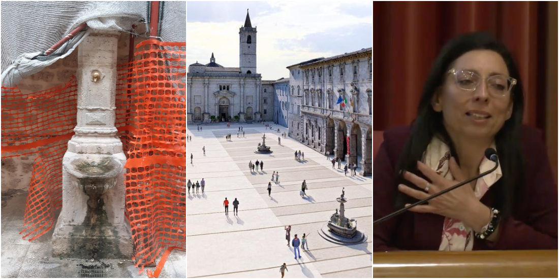 Il degrado delle fontane pubbliche, il render di Piazza Arringo e le dimissioni di Pantaloni: cosa è successo in Consiglio Comunale