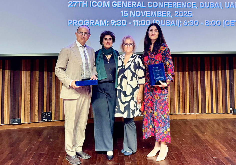 Le Marche premiate a Dubai alla 27esima Conferenza Generale Icom – Consiglio Internazionale dei Musei